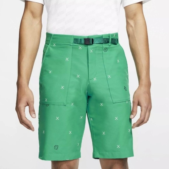NIKE GOLF FLEX SHORTS CHARMS NEPTUNE GREEN MEN’S - Picture 1 of 11